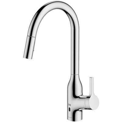 Clearwater Amelio Pull-Out Brushed Nickel Sensor Kitchen Tap AML10BN