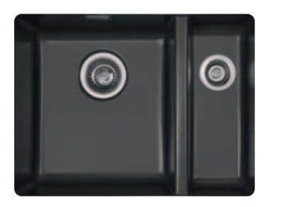 Clearwater Avola Ceramic 1.5 Bowl Kitchen Sink Basalt Satin AVO U150BA