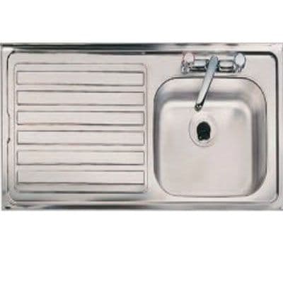 Clearwater Contract Single Bowl And LH Drainer SBSDL2