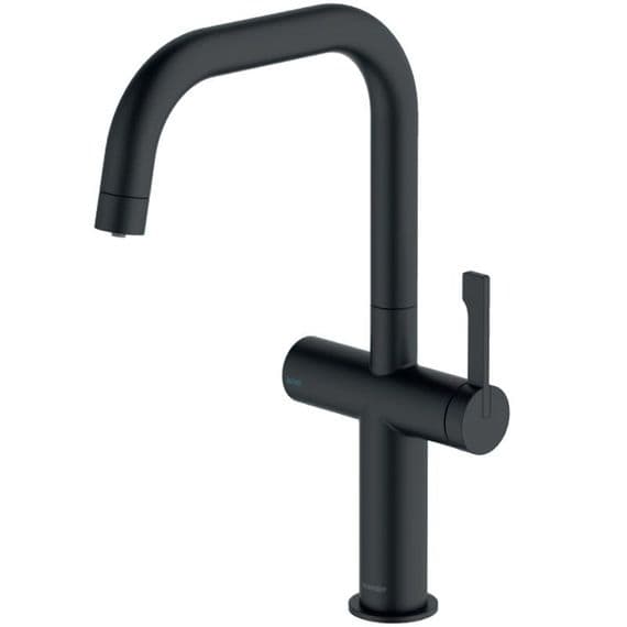 Clearwater Mariner Matt Black Filter Kitchen Tap MAL10MB