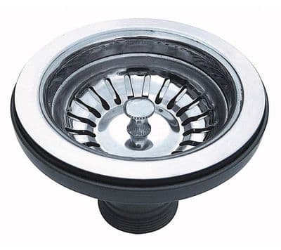 Clearwater Orignal Standard Waste & Overflow Chrome - WCWO