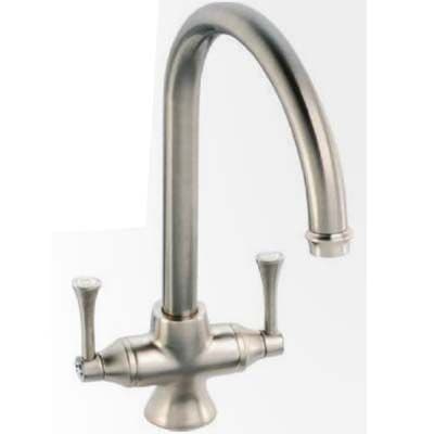 Clearwater Regent Twin Lever Monobloc Mixer With Swivel Spout Chrome LANCP