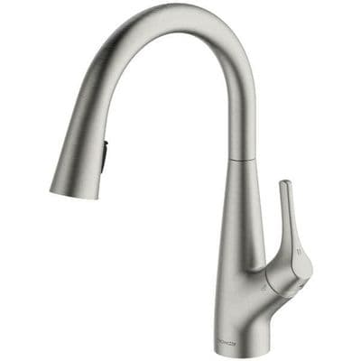Clearwater Rosetta Brushed Nickel Filter Pull-Out Kitchen Tap ROL10BN