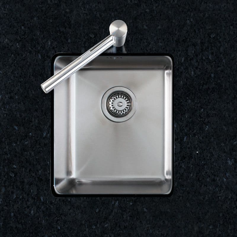 Clearwater Salsa Undermount Stainless Steel Single Bowl Kitchen Sink SA34
