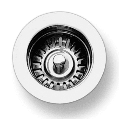 Clearwater Standard 90mm Strainer Waste Chrome W90C