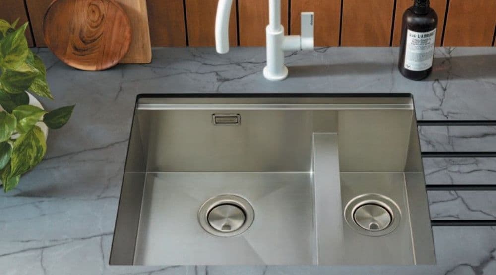 Clearwater Stark Smart Stainless Steel 1 5 Bowl Kitchen Sink SKS005
