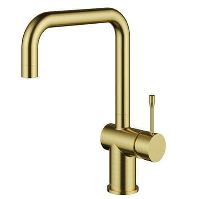 Clearwater Zodiac Artisan Brass Single Lever Kitchen Tap ZO3AB