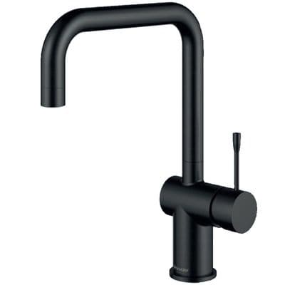 Clearwater Zodiac Matt Black Single Lever Kitchen Tap ZO3BV
