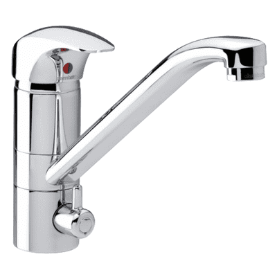 Damixa Space Kitchen Mixer Tap With Dishwasher Shut Off Valve Chrome 100010000