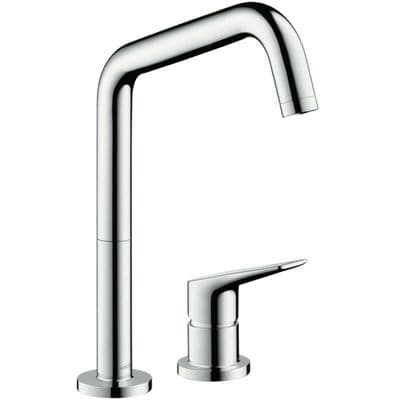 Hansgrohe Axor Citterio 2-Hole Single Lever Kitchen Mixer, Swivel Spout Chrome 34823000