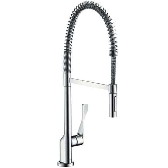 Hansgrohe Axor Citterio Single Lever Kitchen Mixer Semi-Pro EcoSmart ...