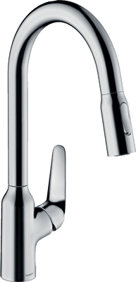 Hansgrohe Focus M42 Single Lever Kitchen Tap Mixer Chrome 71820000