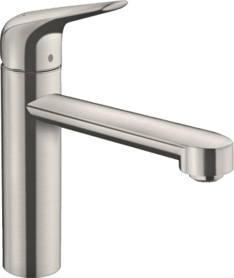 Hansgrohe Focus M42 Single Lever Kitchen Tap Mixer Stainless Steel 71806800