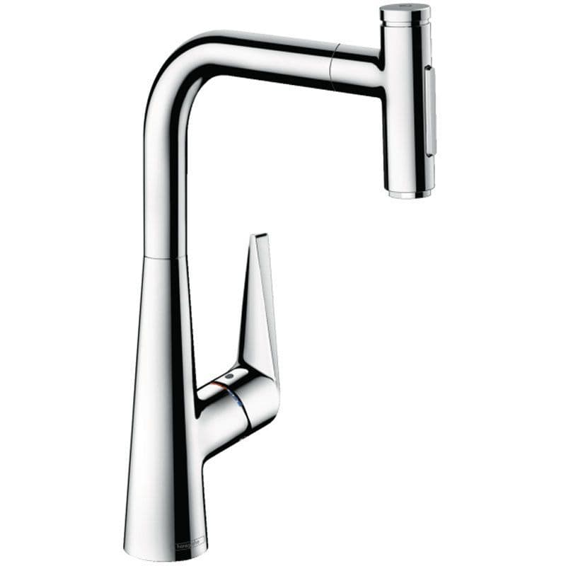 Hansgrohe Talis Select M51 Single Lever Kitchen Mixer with Pull-Out ...