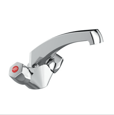 Ideal Standard Sink Mixer Kitchen Tap Dualflow Swivel Spout Chrome B9874