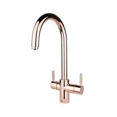 Insinkerator 3N1 ‘J’ Spout Rose Gold Hot Filtered Water Tap 45097AT