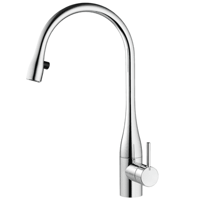 KWC Eve Kitchen Tap With Pull Out Aerator Without Light Chrome 10.111.103.000