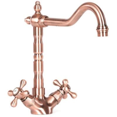 Mayfair French Classic Antique Copper Kitchen Mono Mixer KIT222