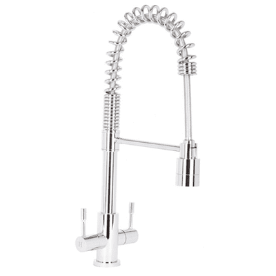 Mayfair Groove Kitchen Tap  Sink Mixer with Pull Out Nozzle​​​​​​​ Chrome KIT173