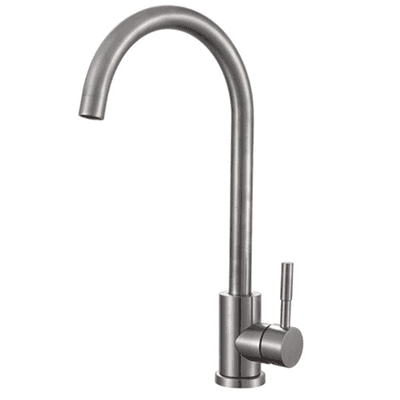 Mayfair Logic Kitchen Tap Sink Mixer  Stainless Steel KIT273