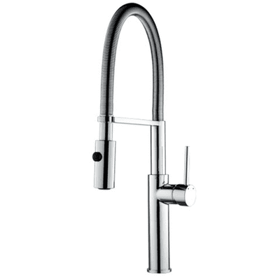 Mayfair Miami Kitchen Tap Sink Mixer With Pull Out Nozzle Chrome KIT269