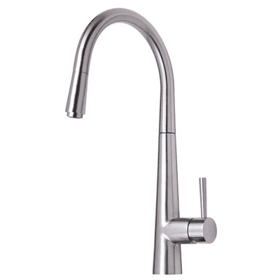 Mayfair Palazzo Mono Pull Out Handset Kitchen Tap Mixer Brushed Nickel KIT163