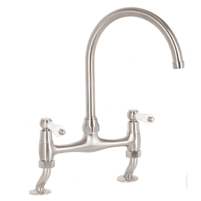 Mayfair Provencale Kitchen Tap Sink Mixer Brushed Nickel Finish KIT215