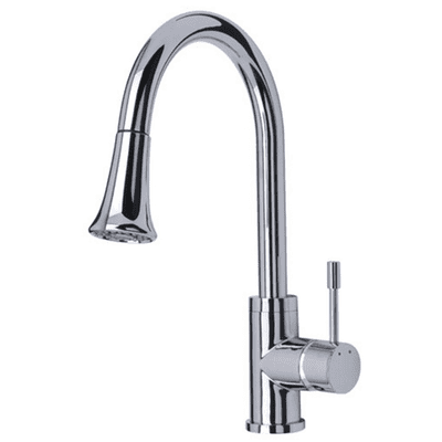 Mayfair Shine Mono Pull Out Handset Kitchen Tap Mixer Chrome KIT167