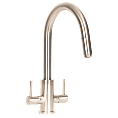 Mayfair Vibe Pro Kitchen Sink Mixer With Pull Out Nozzle Brushed Nickel KIT249