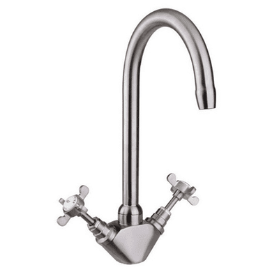 Mayfair Westminster Kitchen Tap Sink Mixer Brushed Nickel Finish KIT004