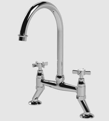 Nuie Bridge Sink Mixer Kitchen Tap Chrome KB306