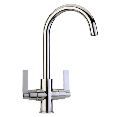 Paini Contemporary Cox Cruciform Paddle Lever Monobloc 6L Tap Brushed 78PW4906LUK