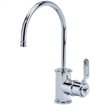 Perrin & Rowe Armstrong Mini Polished Nickel Filtration Tap with Textured Lever Handle 1633HT NI