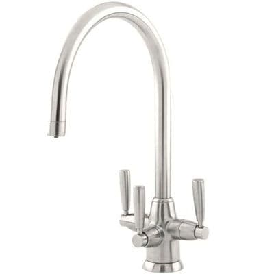 Perrin & Rowe Metis Polished Nickel Monobloc with Cold Filter and Lever Handles 1480NI