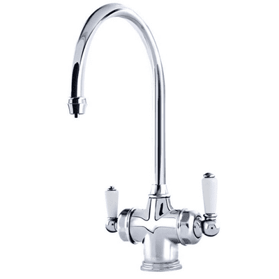 Perrin & Rowe Polaris 3 in 1 Instant Hot Sink Mixer Kitchen Tap Chrome 1937CP