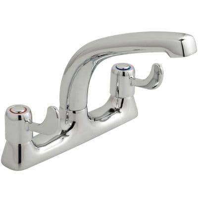 Vado Astra Kitchen Mixer CD Valve with Lever Handles Tap AX-AST-353-CP