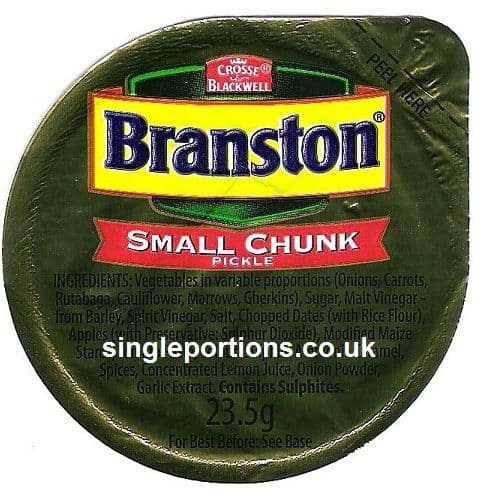 Branston Pickle SinglePortion Dip Pots