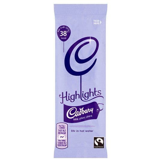 Cadbury Highlights milk chocolate single portion sachets online