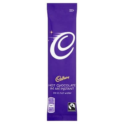 Cadbury - hot chocolate - single portion sachets online