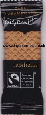 Caramelised Biscuits - Fairtrade - Cafe - single portions