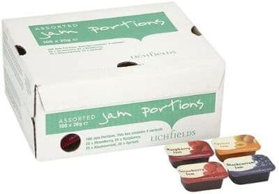 Coronet/Lichfields Mixed Jam Portions - BulkPortions