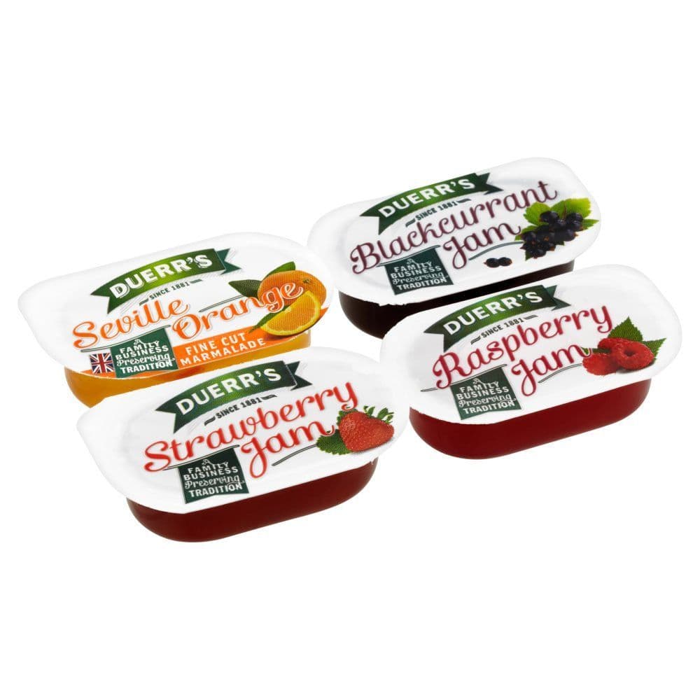 Duerr s Assorted Jams New Smaller 14g portions
