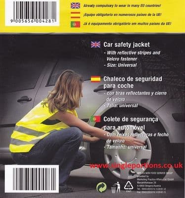 High Visibility Hi Vis Reflective Safety Waistcoat Vest High Viz