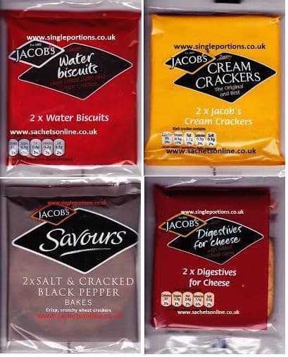 Jacob s - Biscuits for Cheese - double portions - SHORT DATED