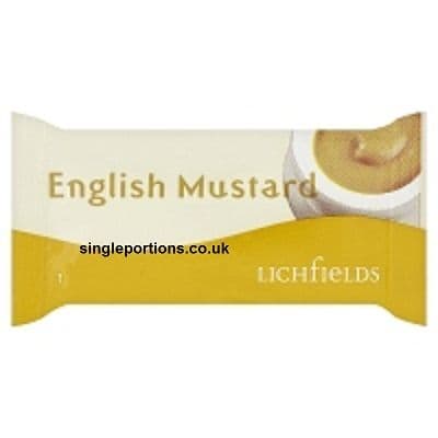 Lichfields - English Mustard - 5g sachets