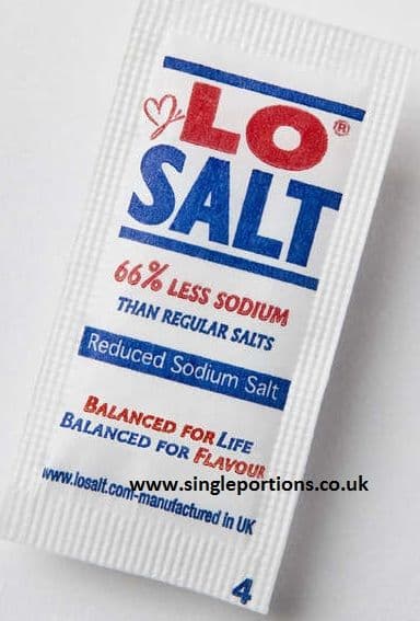 LoSalt - reduced sodium salt Low Salt - single portion sachets