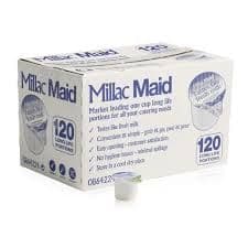 Millac UHT Skimmed Milk - 120 x 12ml - Bulk Portions