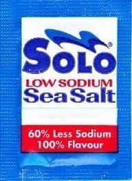 SOLO - Low Sodium - Sea Salt - 1g Sachets