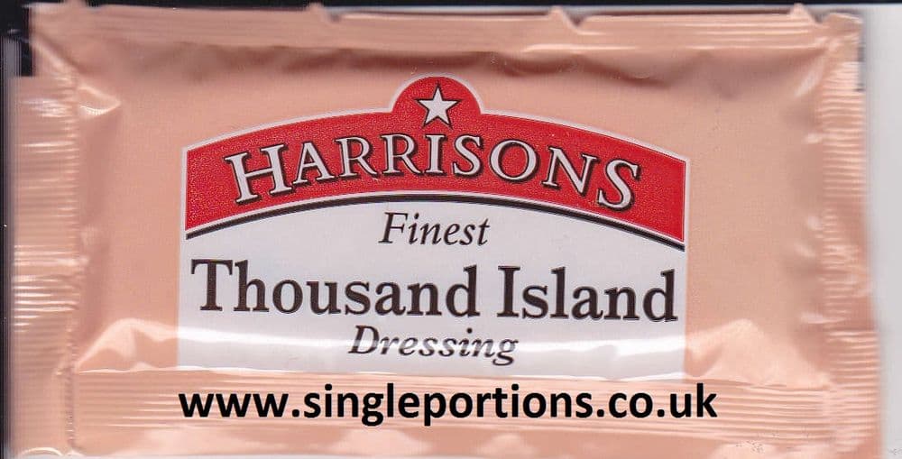 Thousand Island Salad Dressing single portion sachets prawn cocktail