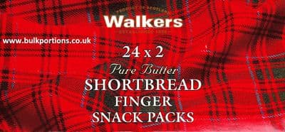 Walkers - Shortbread Finger - 24 x Snack Packs - BulkPortions